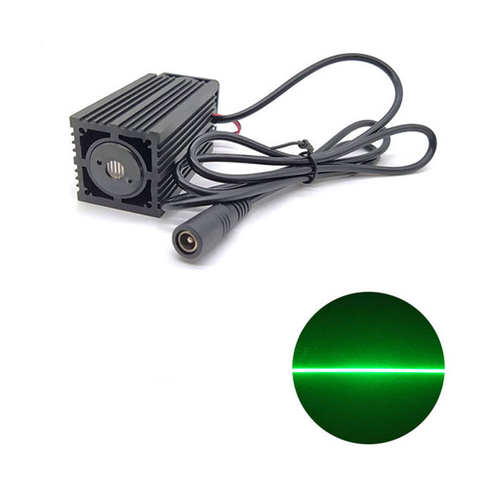 520nm 300mw~1000mw 녹색 High power Line shape laser module with fan cooling - Click Image to Close